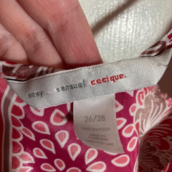 Cacique silky tank lingerie 26/28‎ - Picture 5 of 6